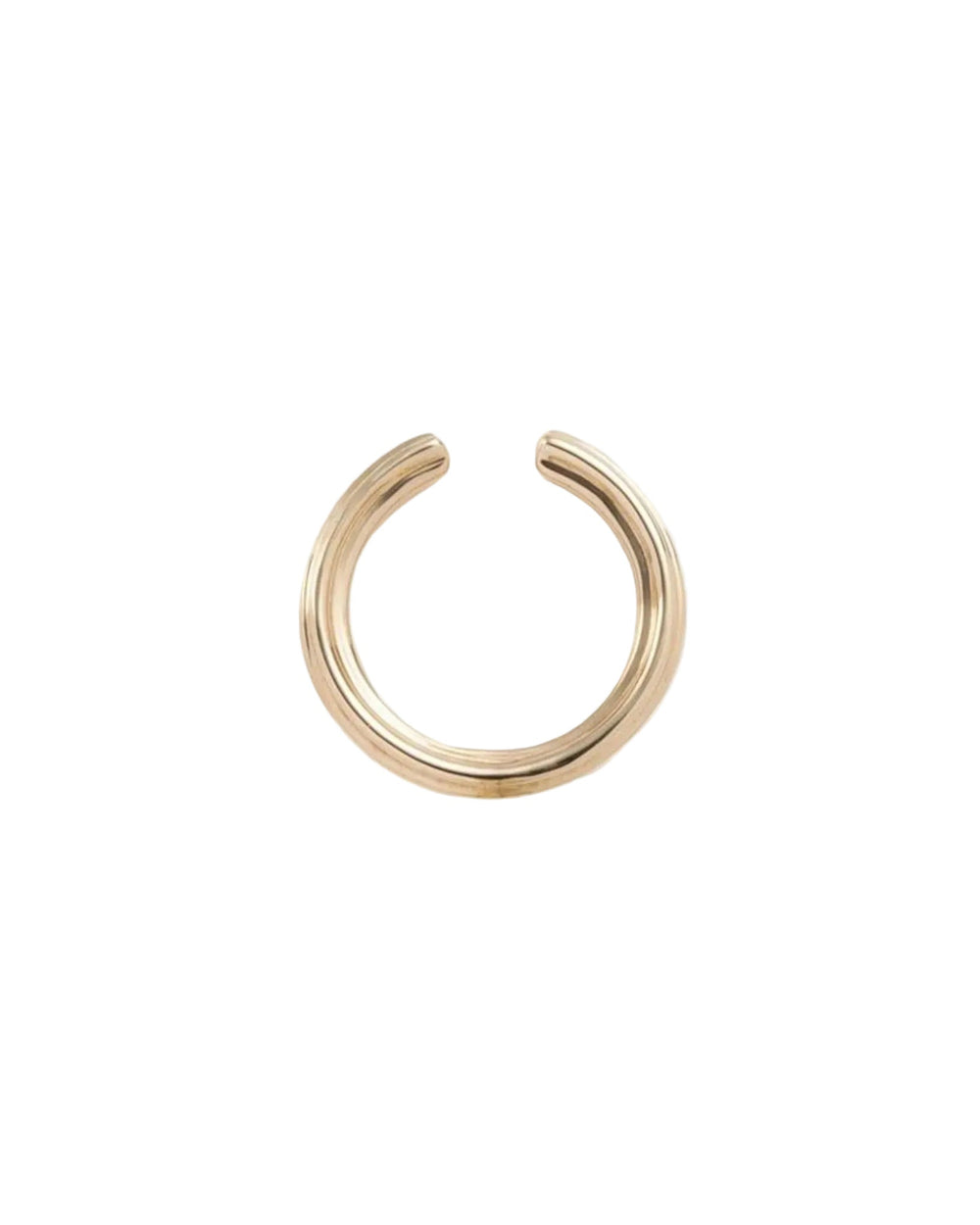 Medium Dune Round Ear Cuff by Hirotaka - At Present Jewelry