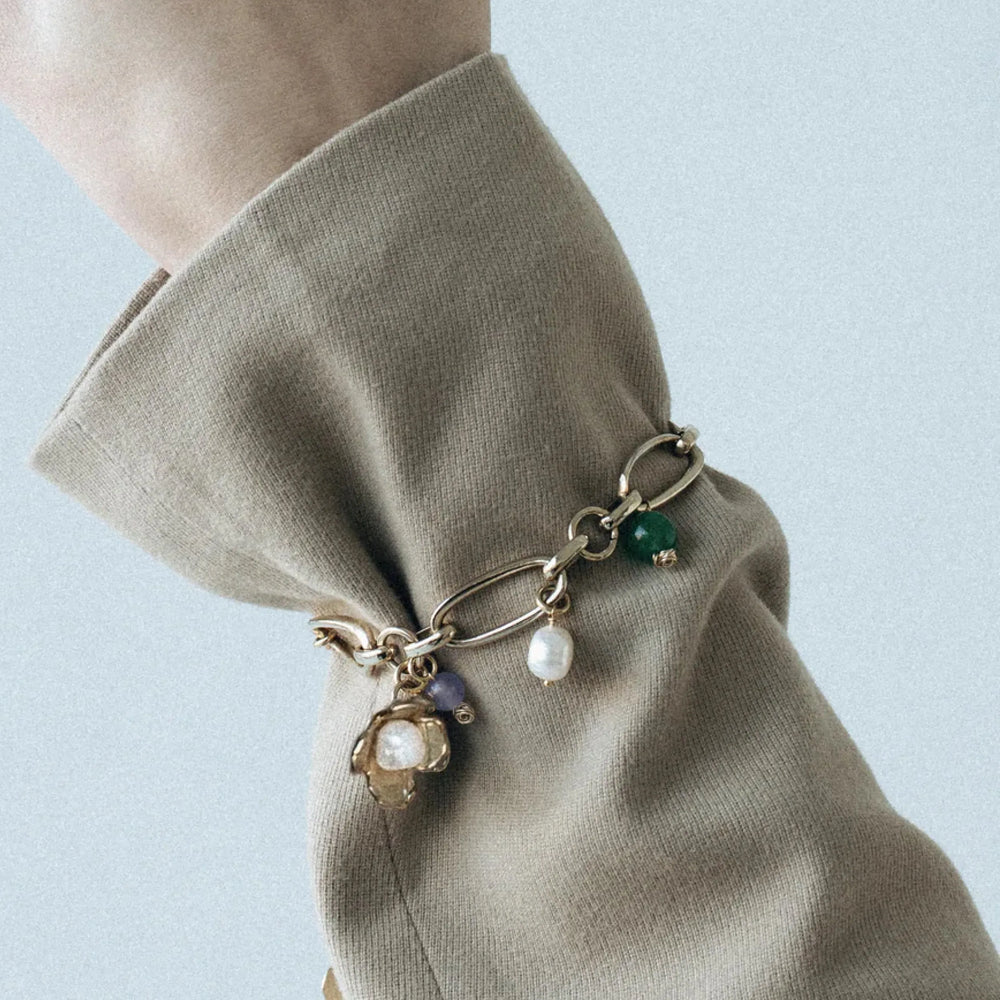 Charm Bracelet or Anklet by Anita Berisha - At Present Jewelry