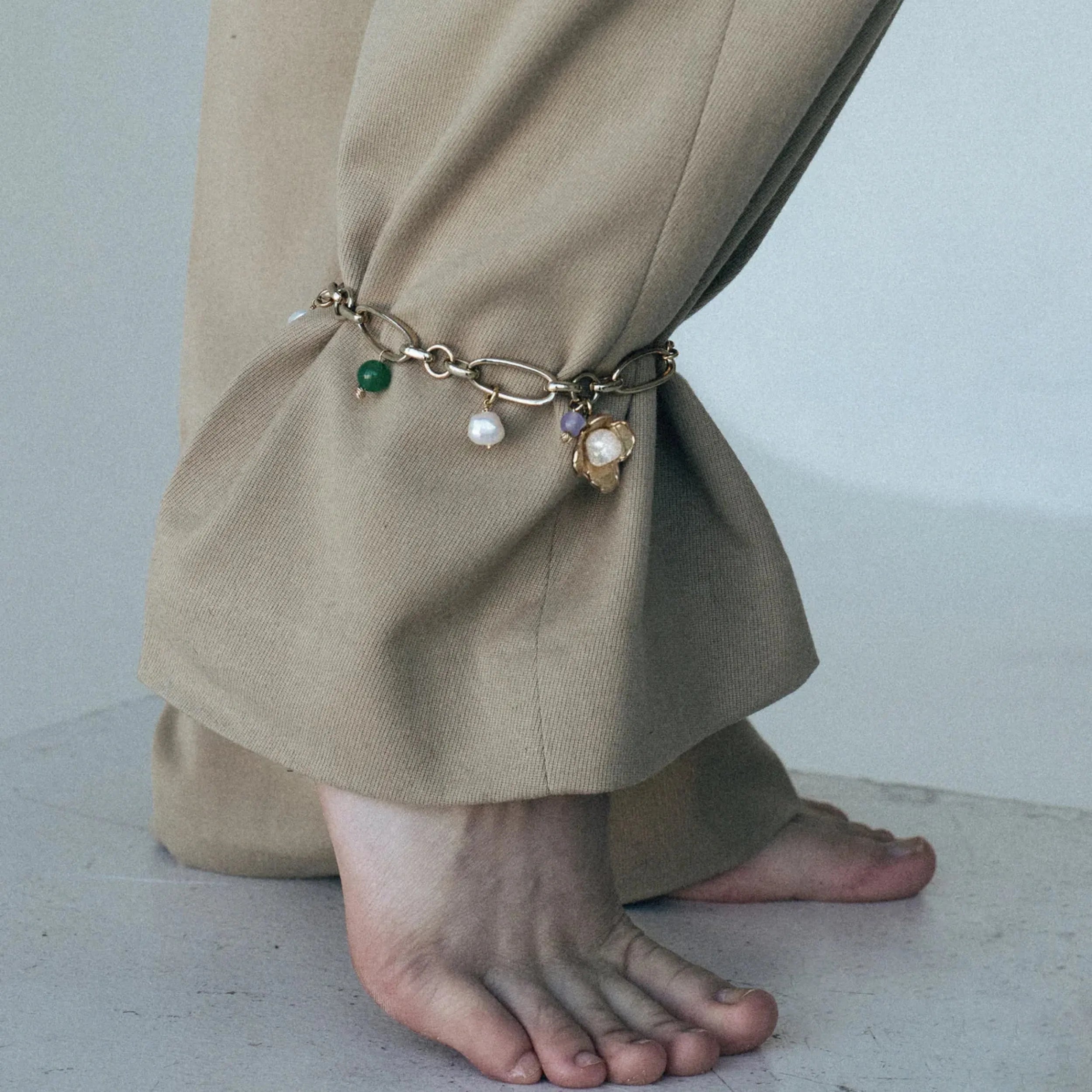 Charm Bracelet or Anklet by Anita Berisha - At Present Jewelry