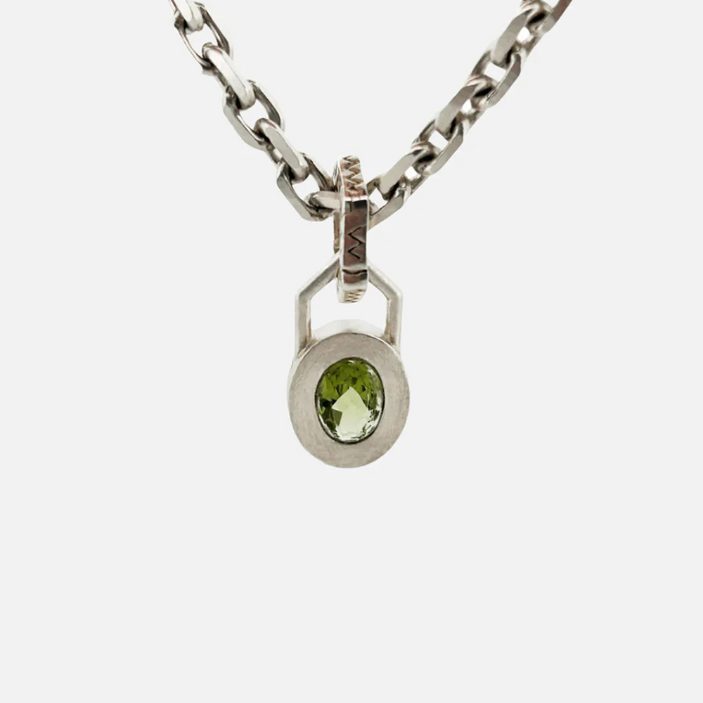 Mini Epitome Pendant, Peridot by ELIBURCH - At Present Jewelry