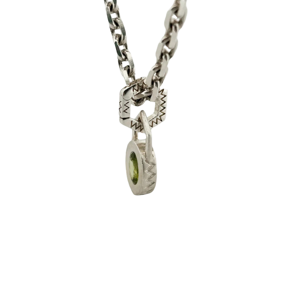 Mini Epitome Pendant, Peridot by ELIBURCH - At Present Jewelry