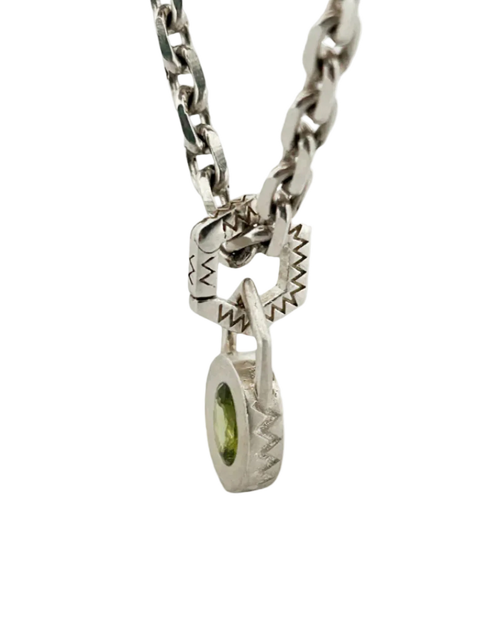 Mini Epitome Pendant, Peridot by ELIBURCH - At Present Jewelry