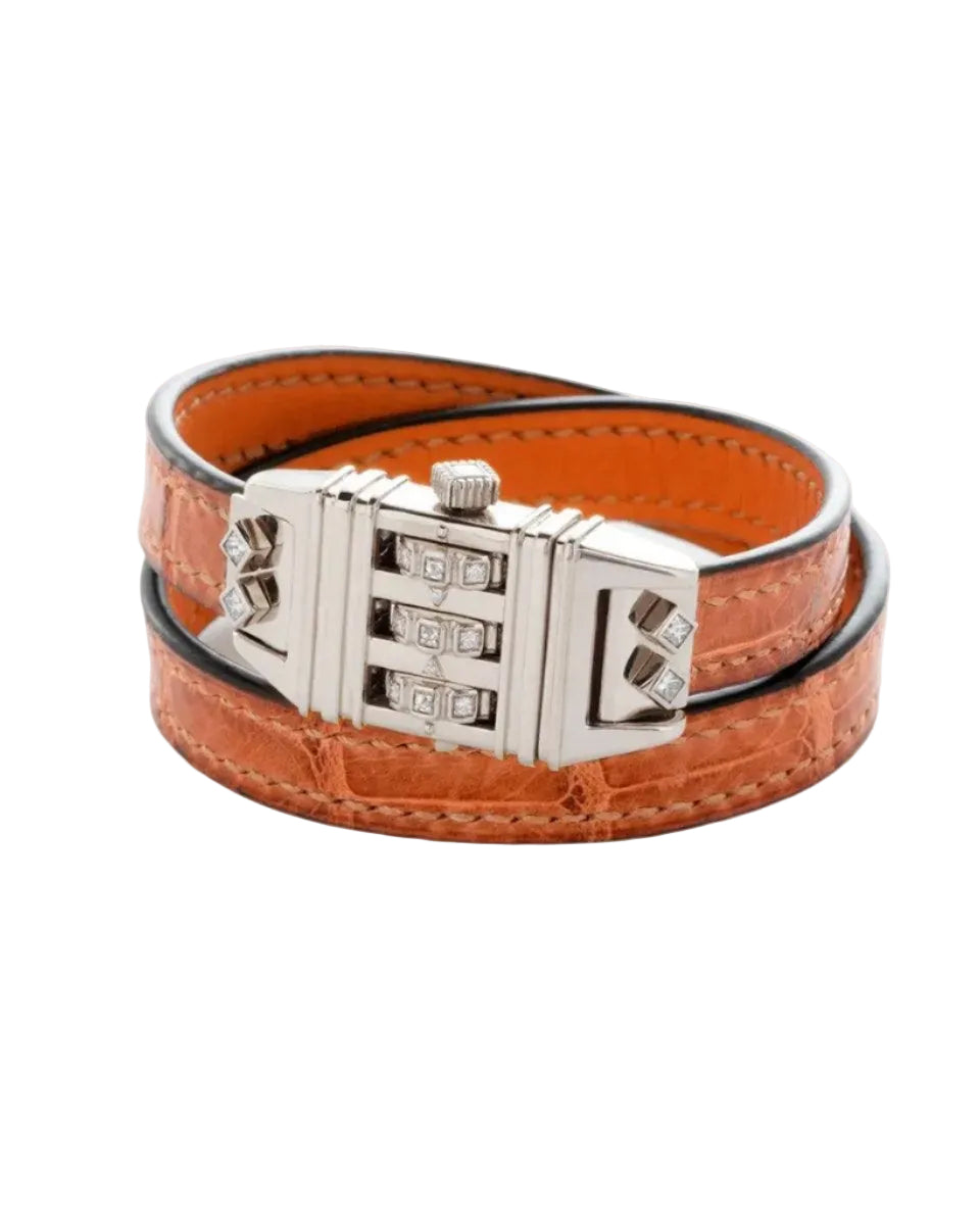 Sterling Silver Leather Code by James Banks Design - At Present Jewelry