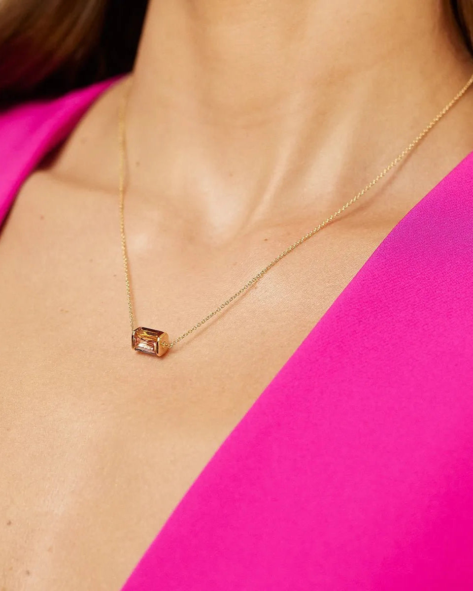 Chroma Illusion Pendant Necklace by Jennifer DeMoro Jewelry - At Present Jewelry