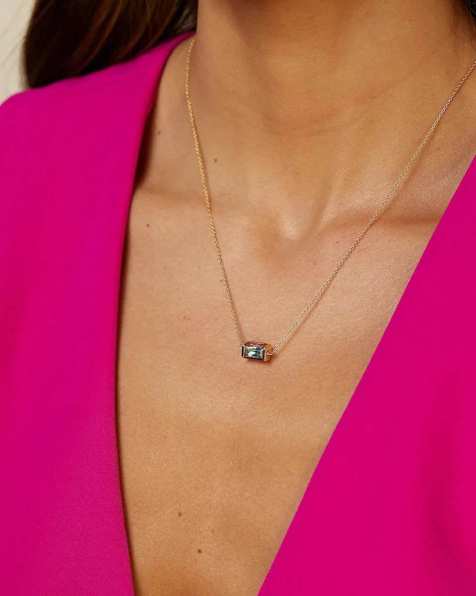 Chroma Illusion Pendant Necklace by Jennifer DeMoro Jewelry - At Present Jewelry