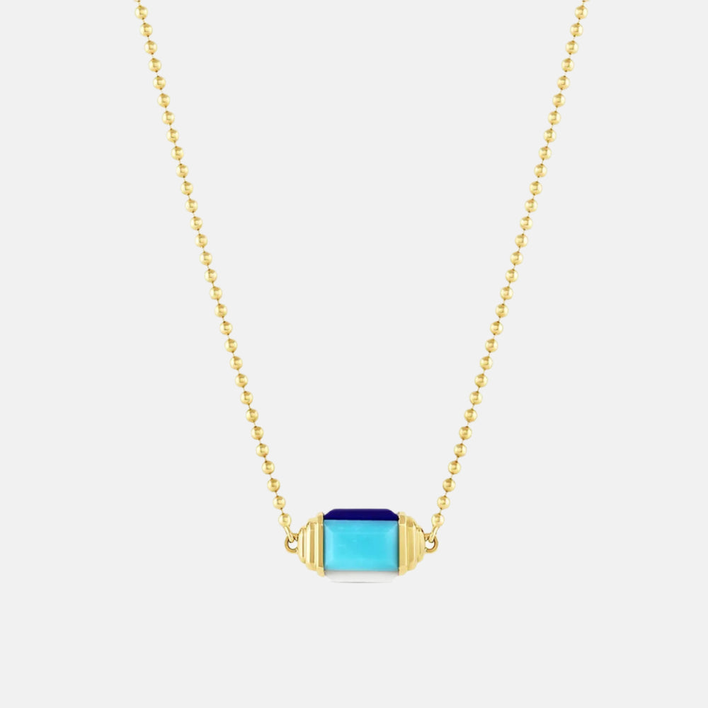 Chroma Illusion Pendant Necklace by Jennifer DeMoro Jewelry - At Present Jewelry