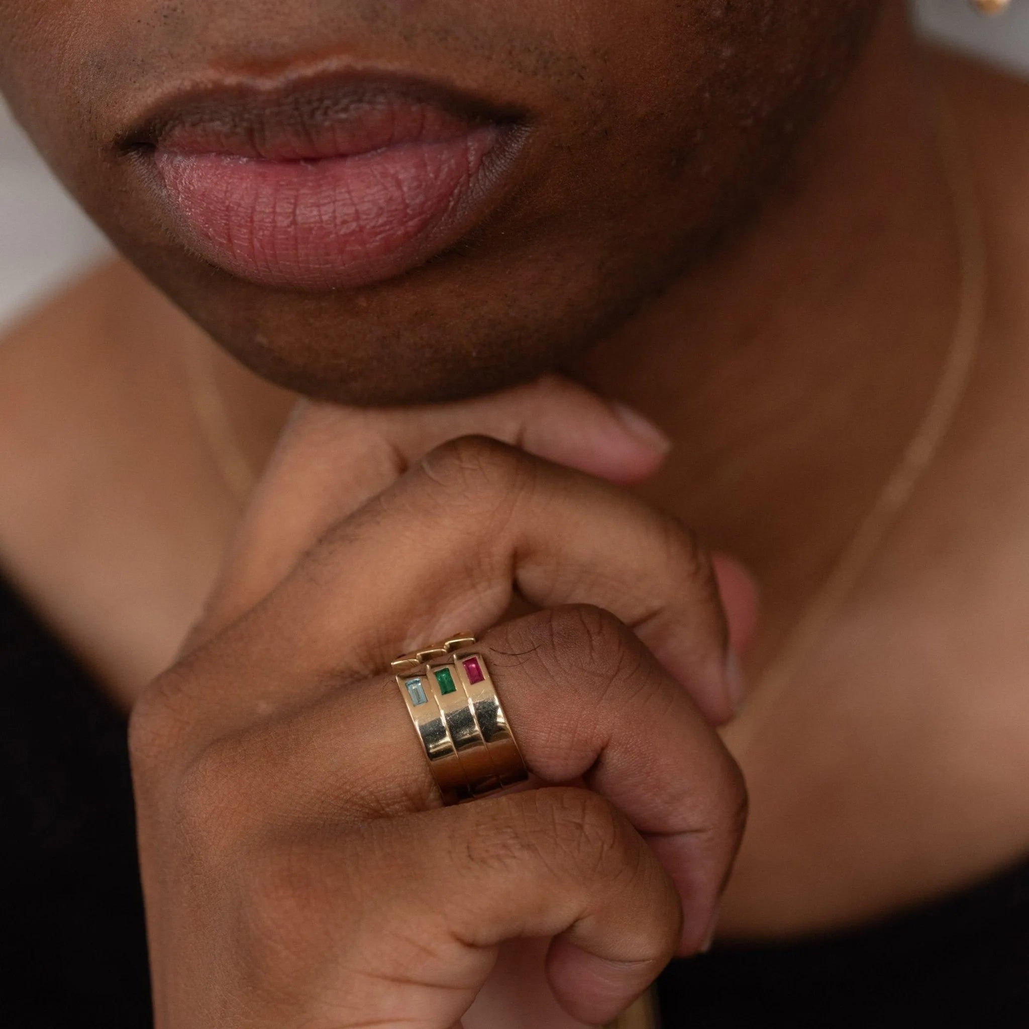 Orli Cigar Band Ring by Jennifer DeMoro Jewelry - At Present Jewelry