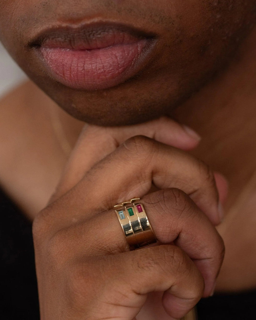 Orli Cigar Band Ring by Jennifer DeMoro Jewelry - At Present Jewelry