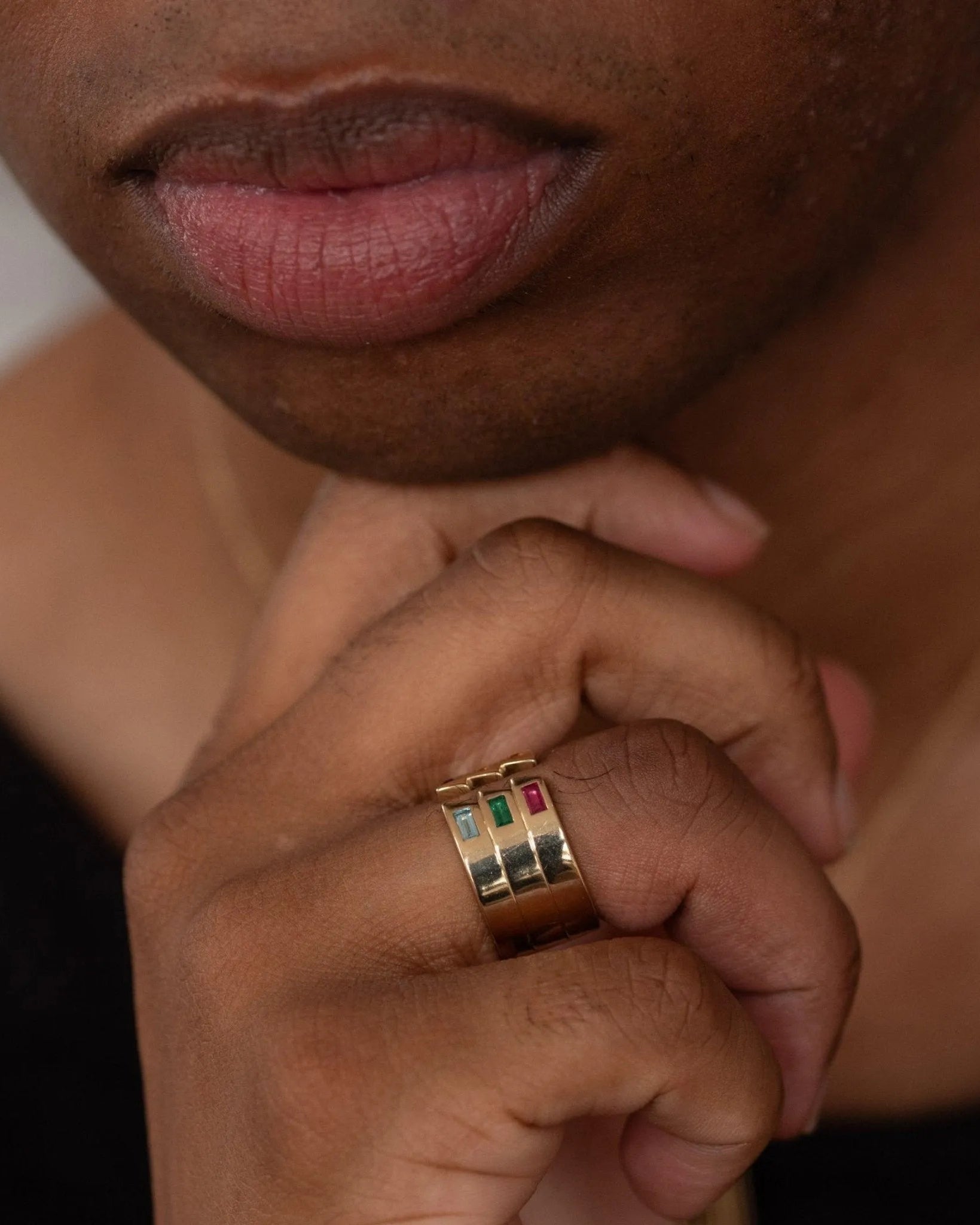 Orli Cigar Band Ring by Jennifer DeMoro Jewelry - At Present Jewelry