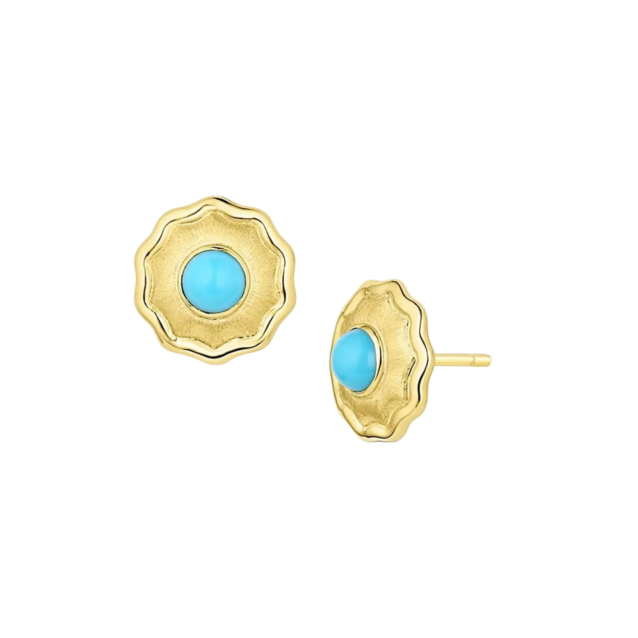 So Wavy Stud Earrings by Jennifer DeMoro Jewelry - At Present Jewelry