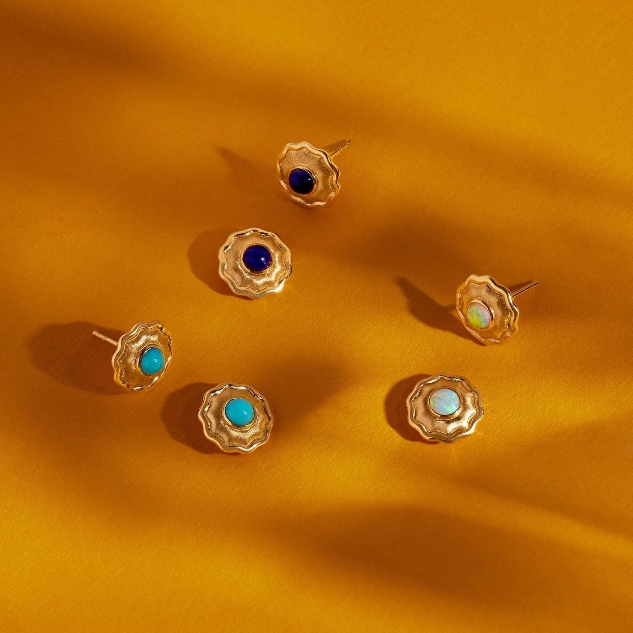 So Wavy Stud Earrings by Jennifer DeMoro Jewelry - At Present Jewelry