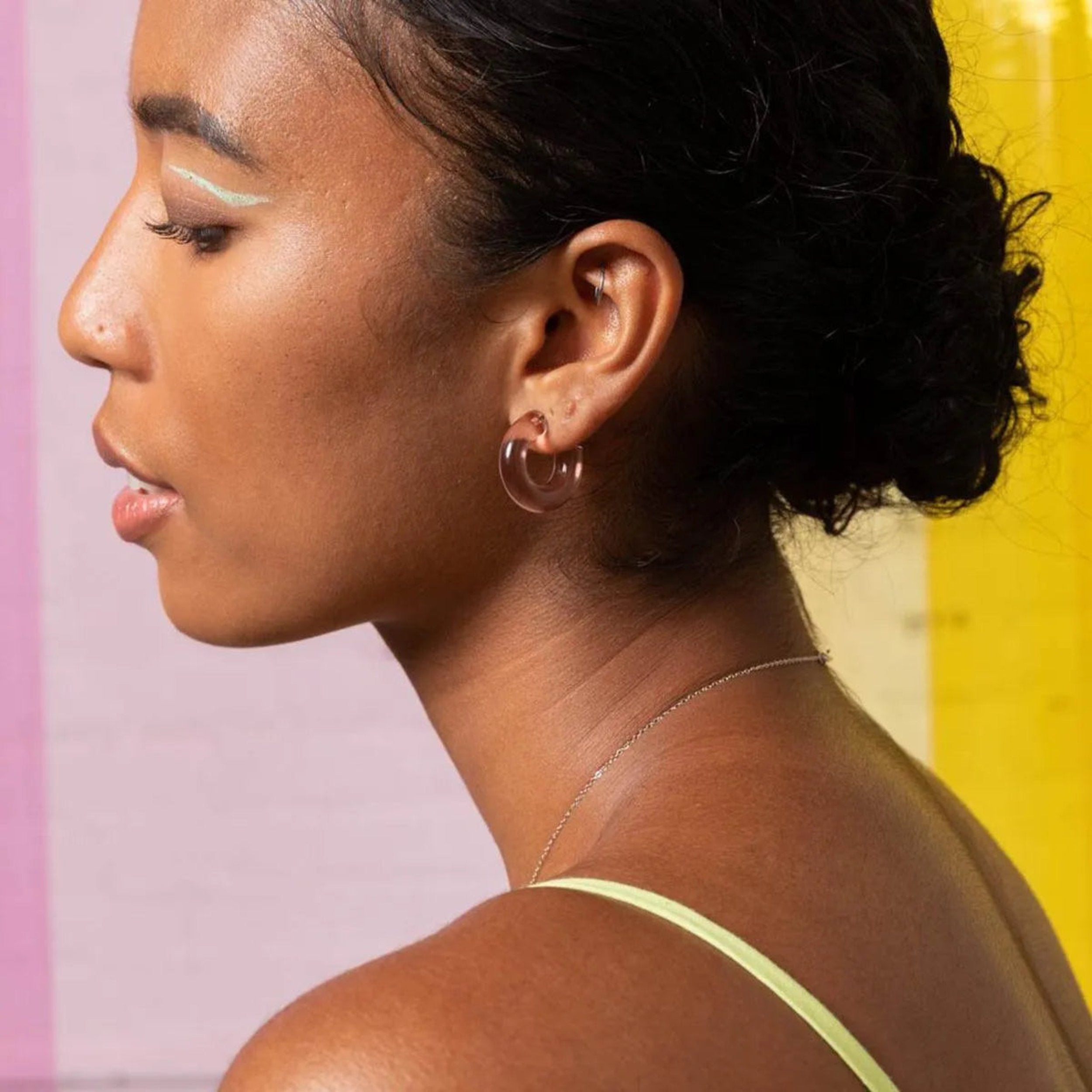 Mini Hoop Earrings by KEANE - At Present Jewelry