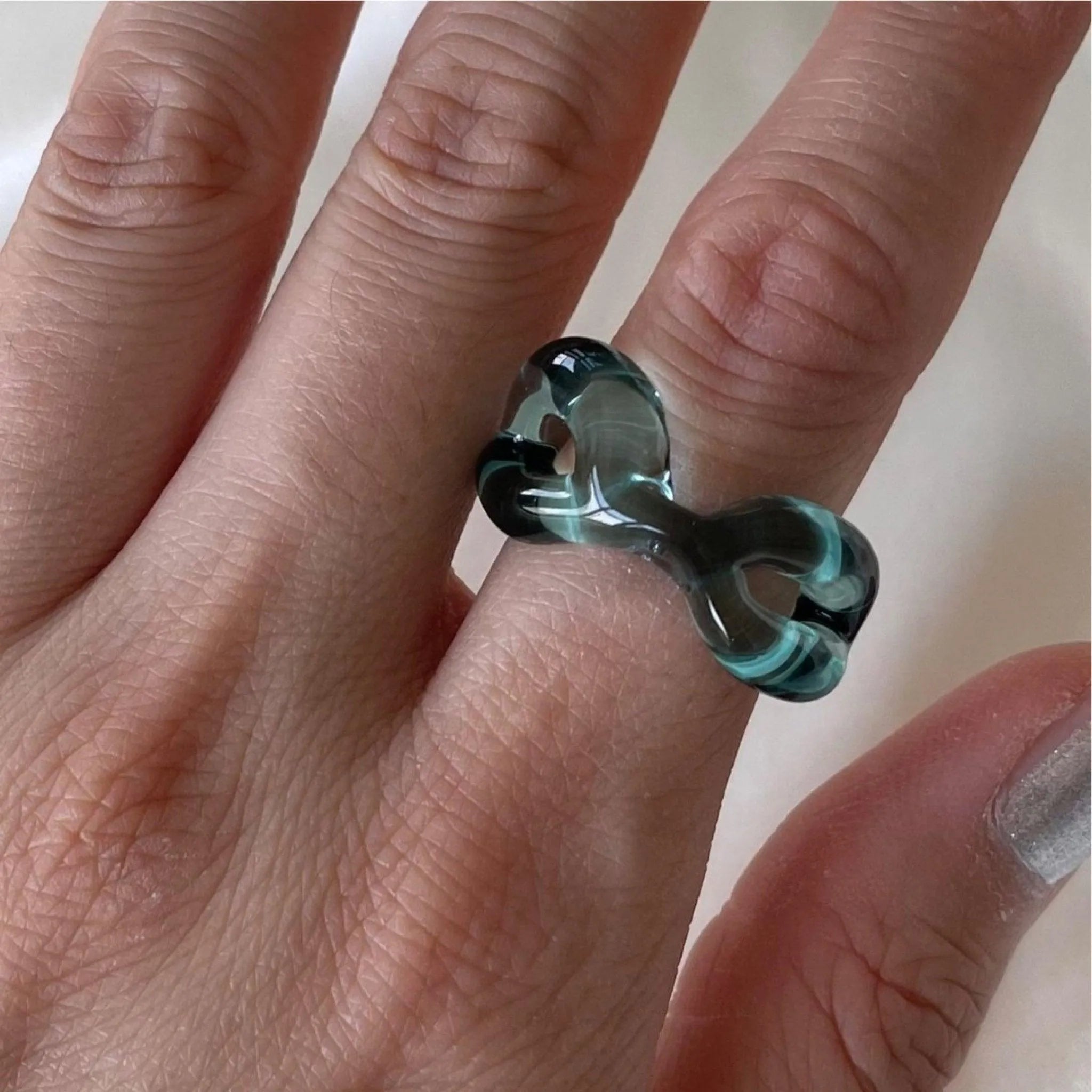 Ribbon Ring by KEANE - At Present Jewelry