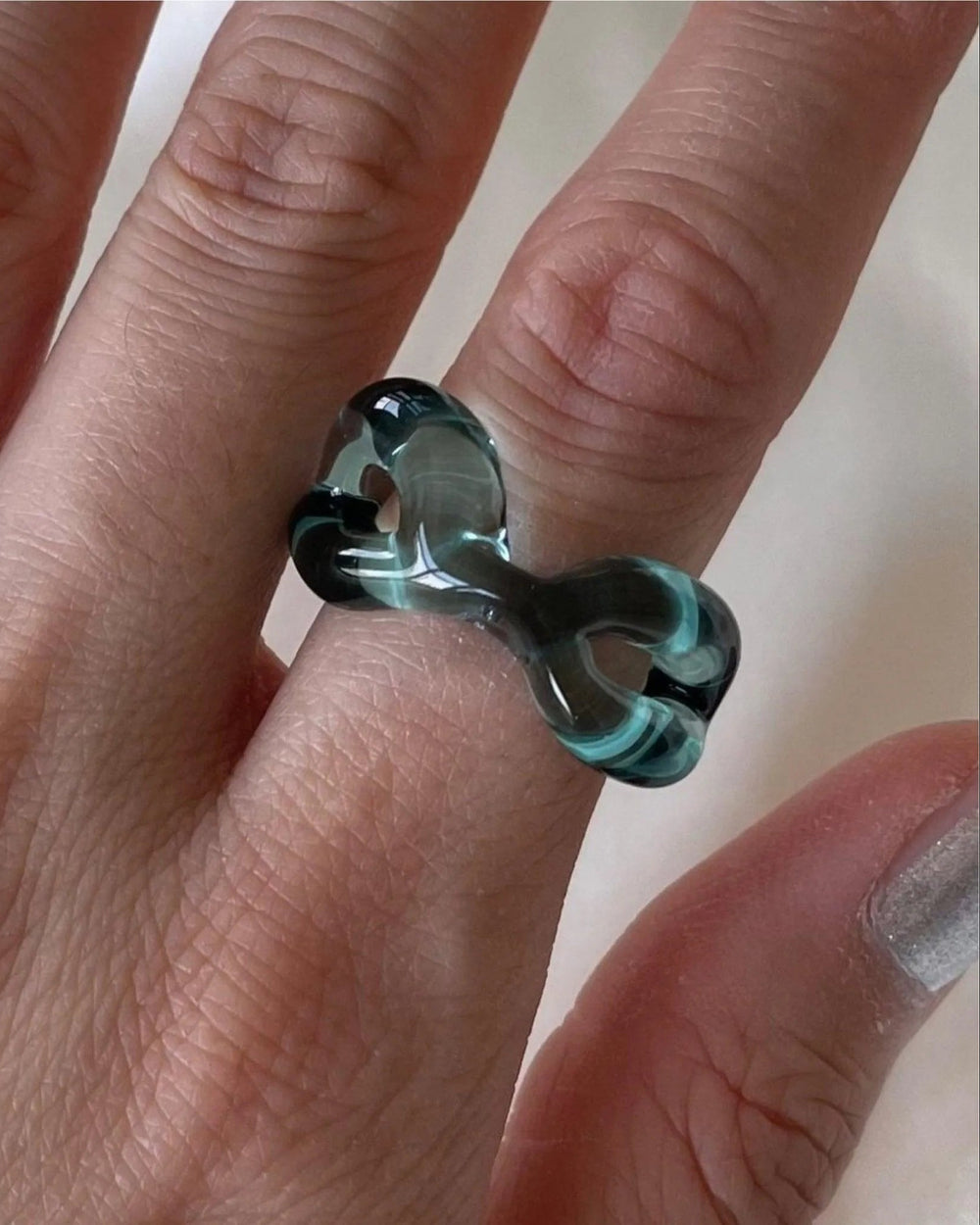 Ribbon Ring by KEANE - At Present Jewelry
