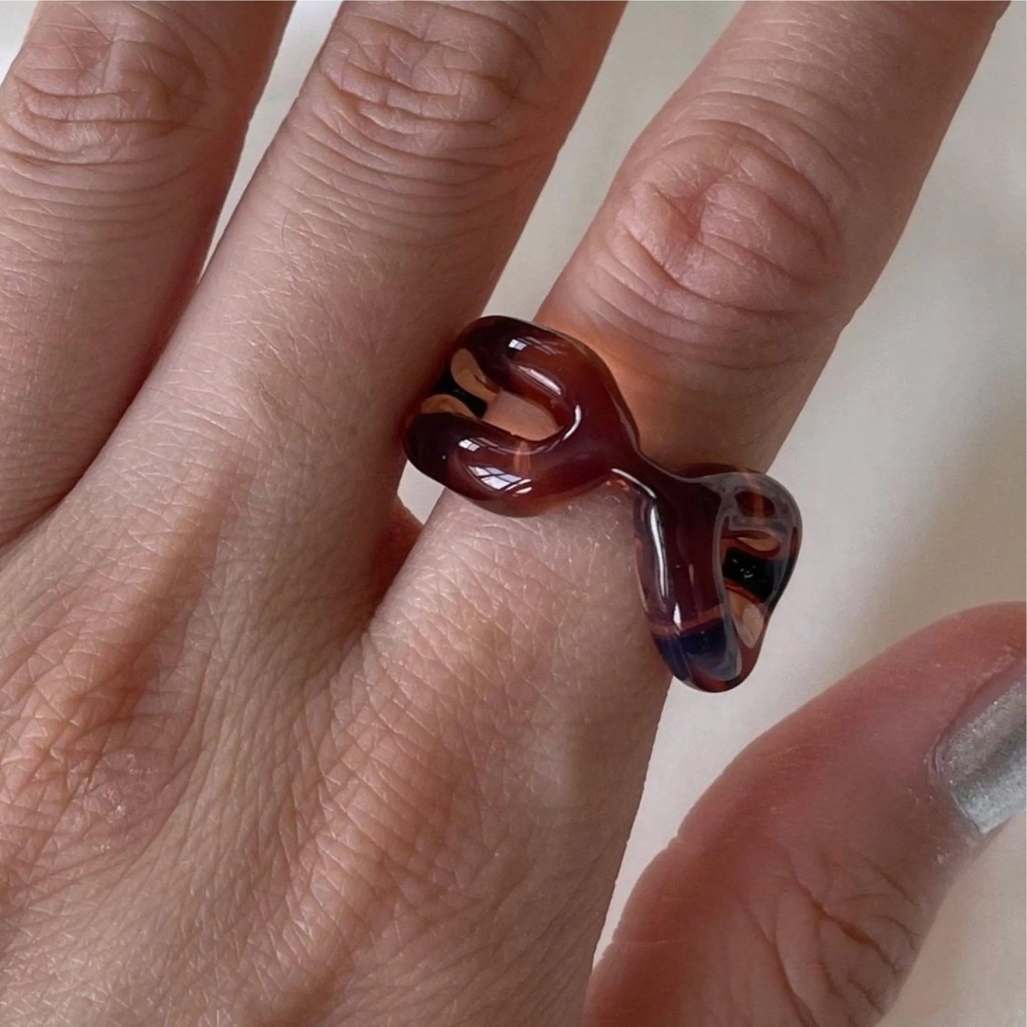 Ribbon Ring by KEANE - At Present Jewelry