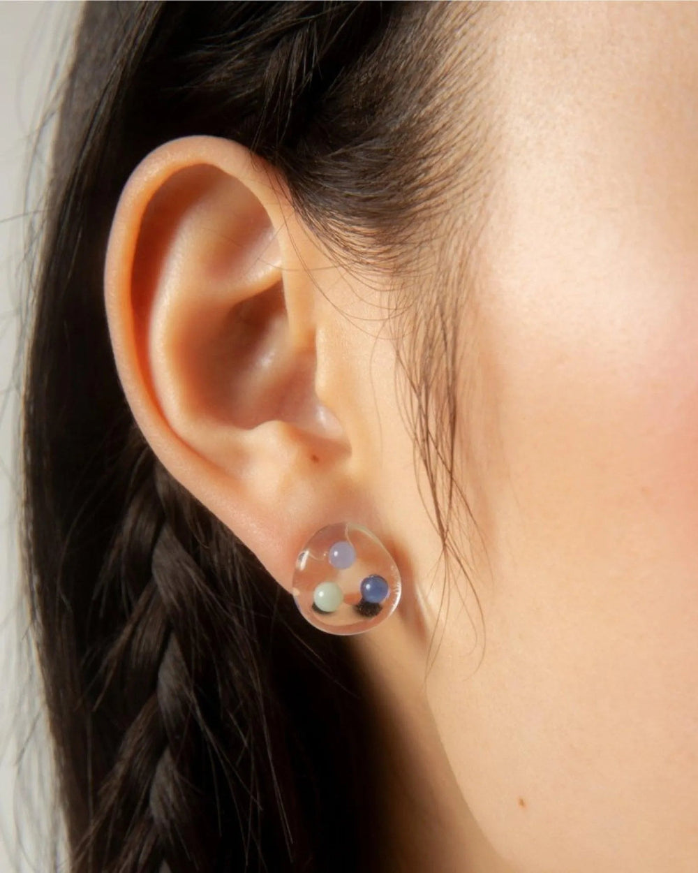 Three Sphere Earrings by KEANE - At Present Jewelry