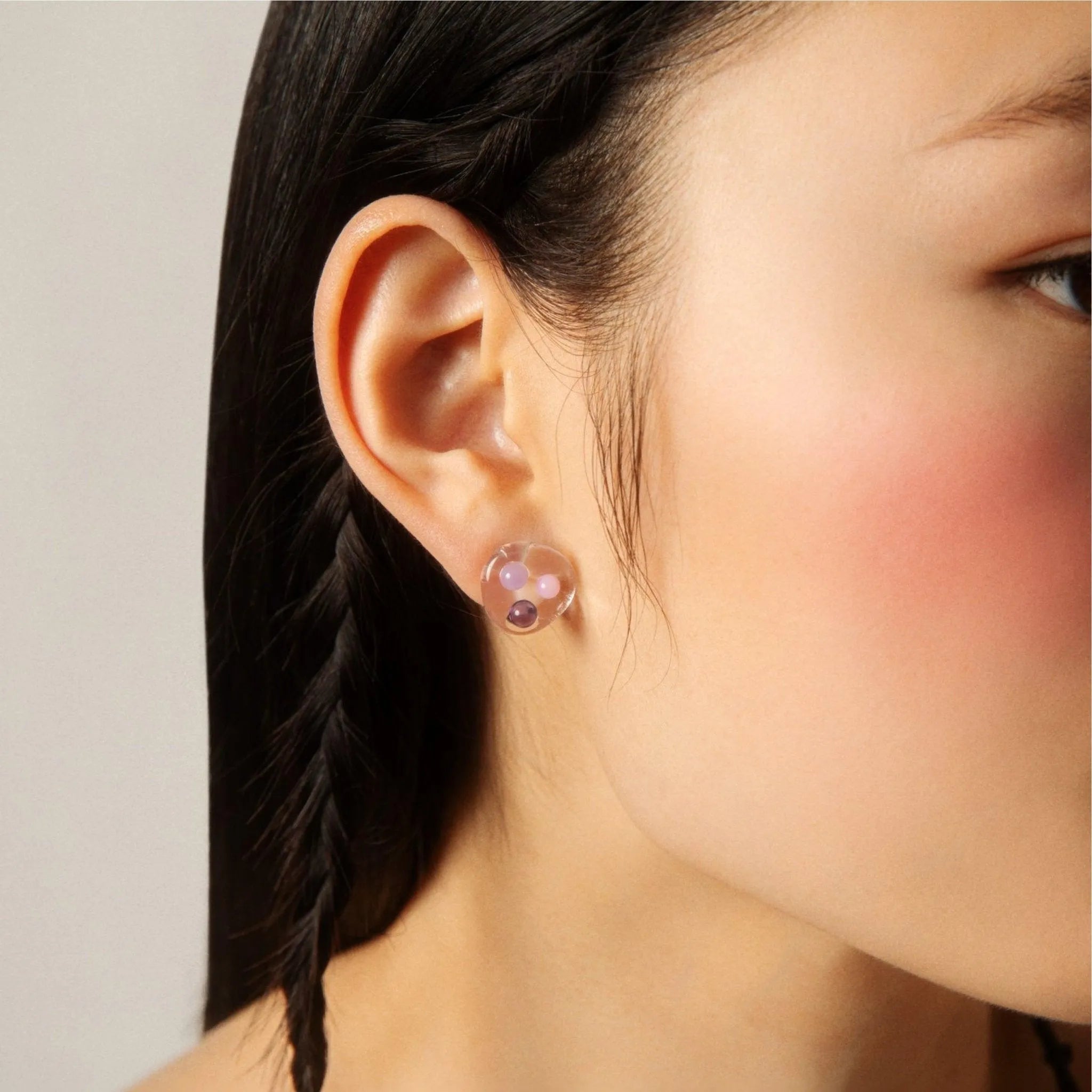 Three Sphere Earrings by KEANE - At Present Jewelry