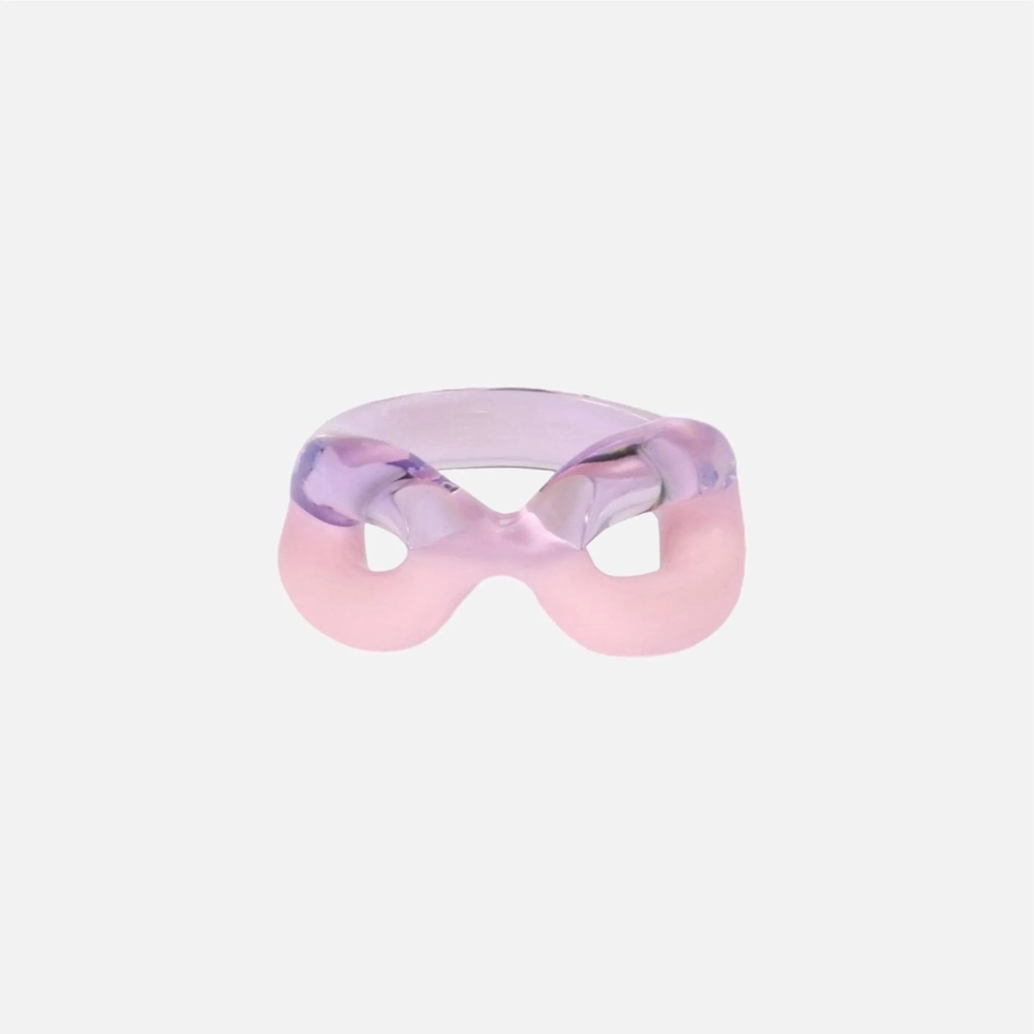 Two Tone Ribbon Ring by KEANE - At Present Jewelry