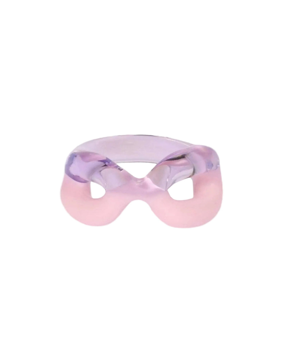 Two Tone Ribbon Ring by KEANE - At Present Jewelry