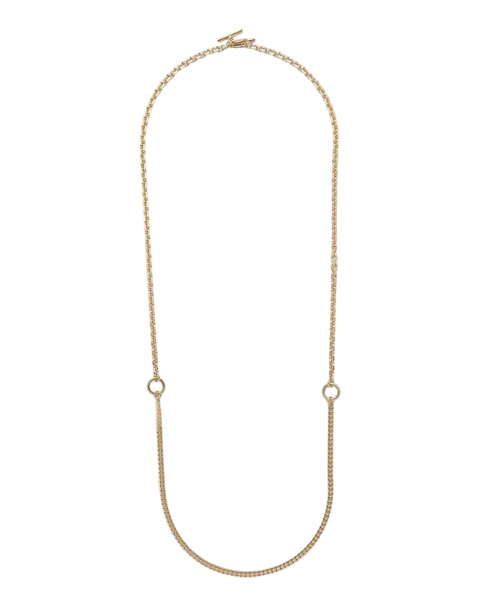 3 Way Necklace in Gold by Lady Grey - At Present Jewelry