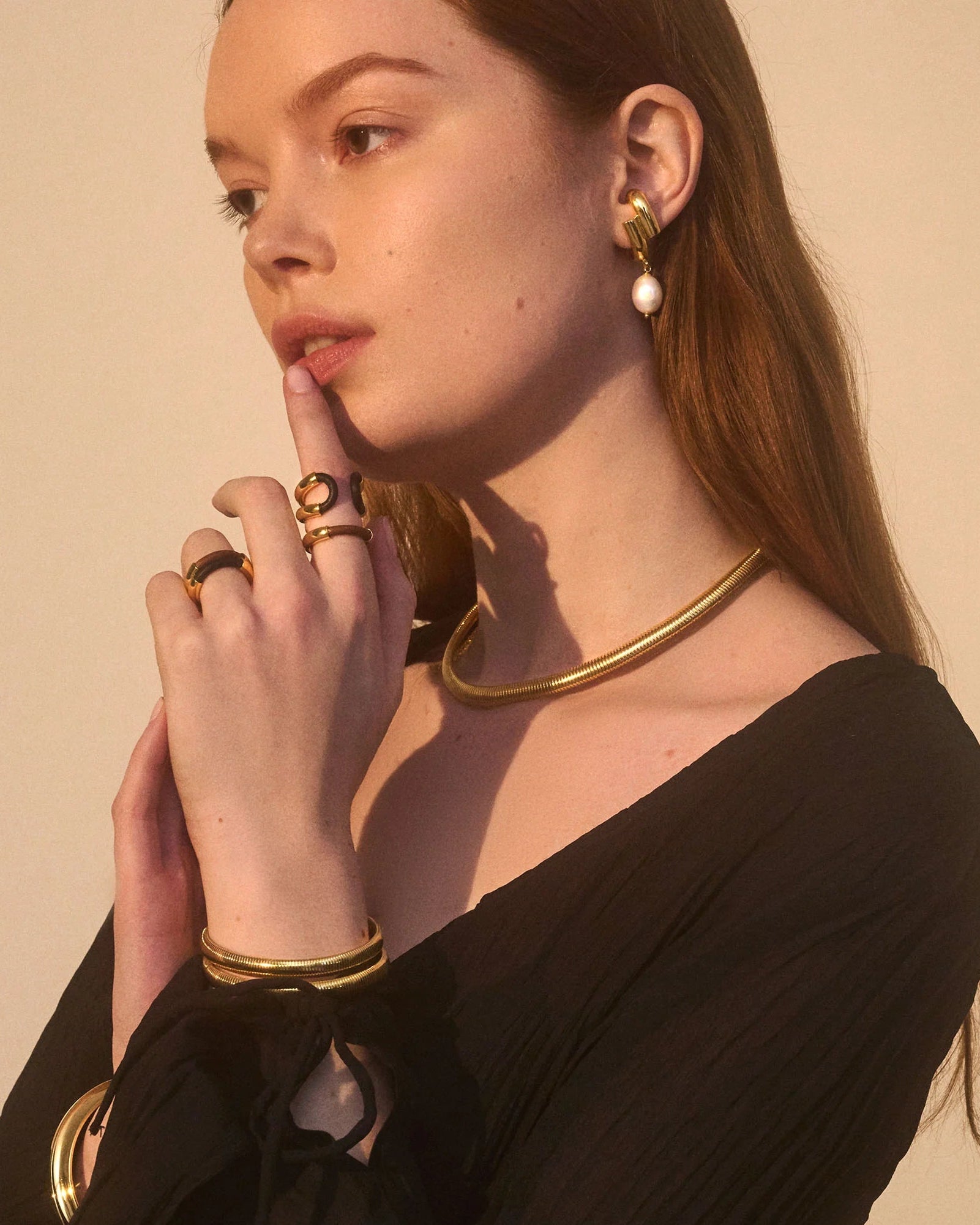 Pearl Shift Earrings by Lady Grey - At Present Jewelry