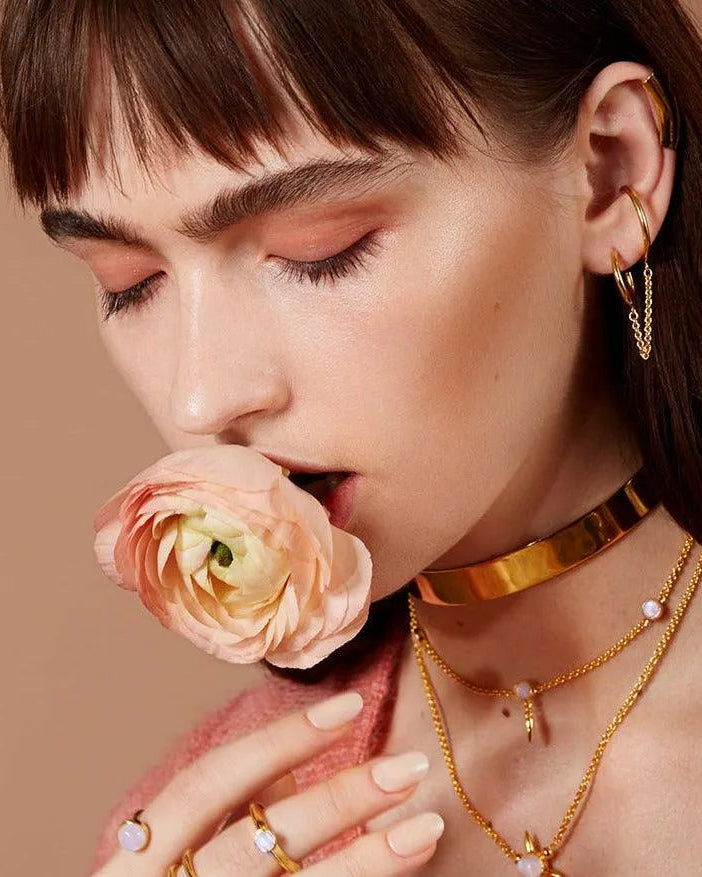 Helix Ear Cuff in Gold by Lady Grey - At Present Jewelry