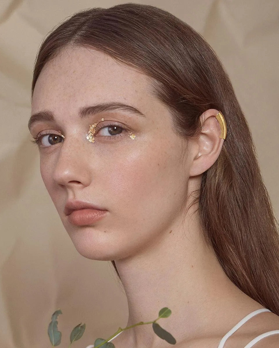 Helix Ear Cuff in Gold by Lady Grey - At Present Jewelry