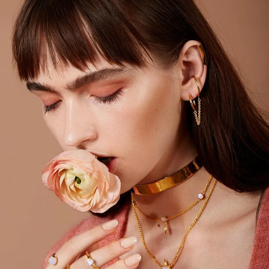 Helix Ear Cuff in Silver by Lady Grey - At Present Jewelry