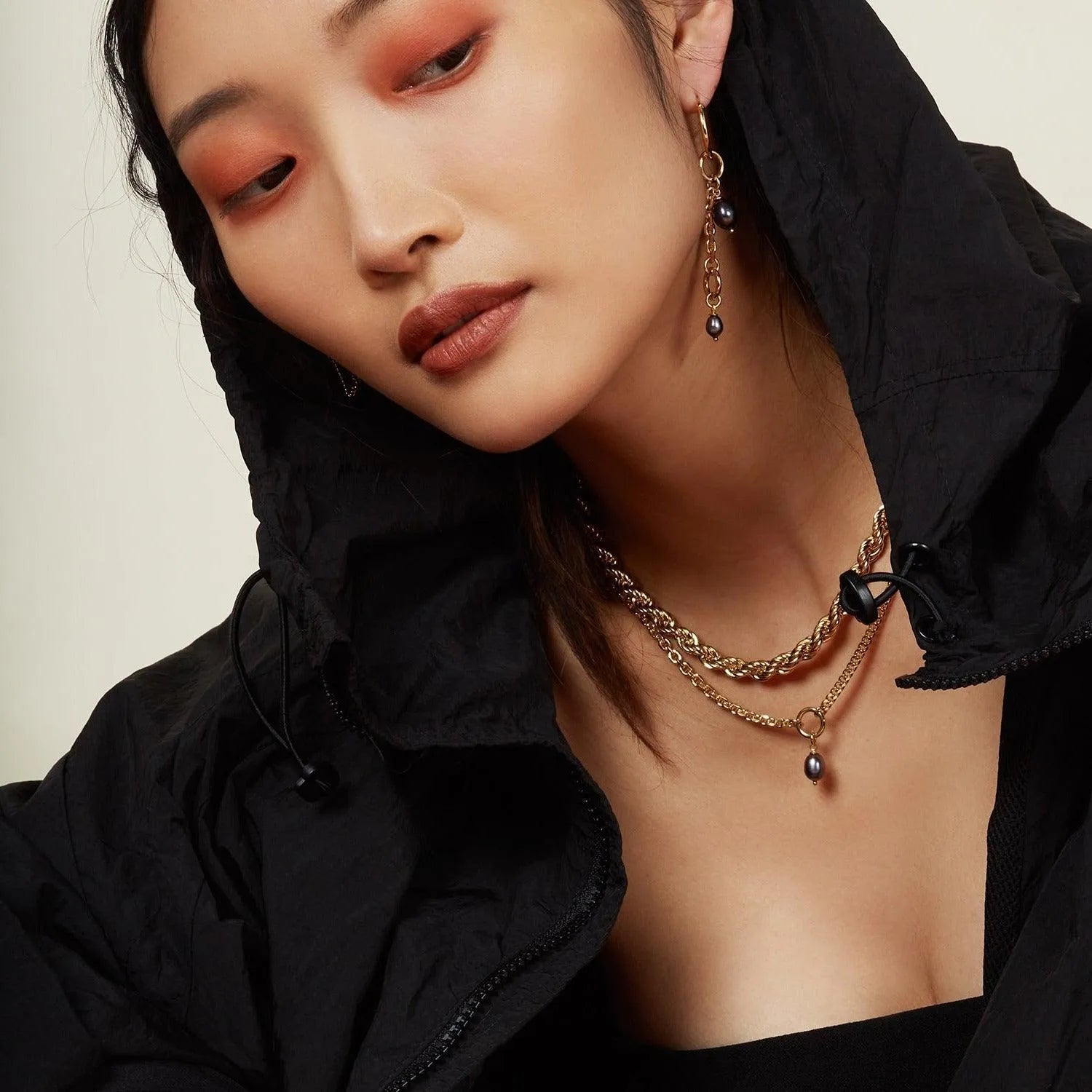 XL Rope Chain Necklace in Gold by Lady Grey - At Present Jewelry