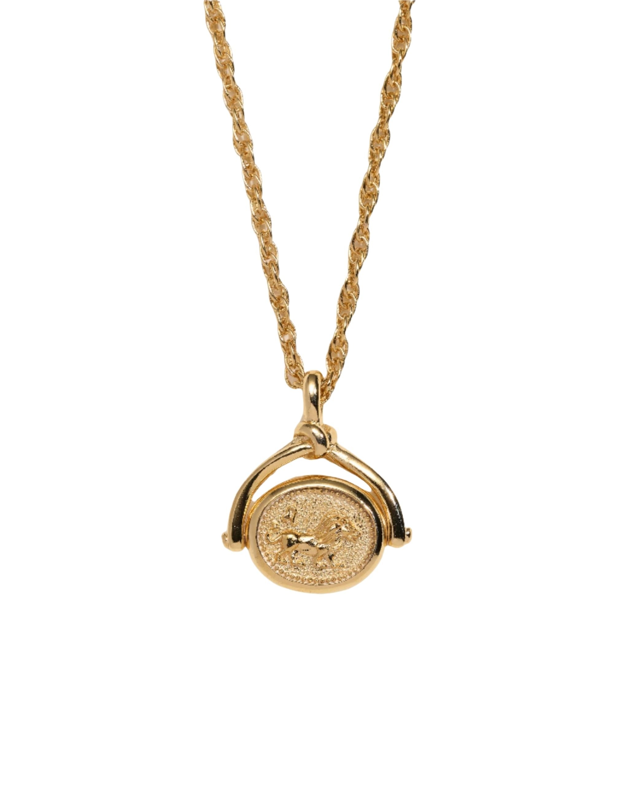 Zodiac Spinner Pendant