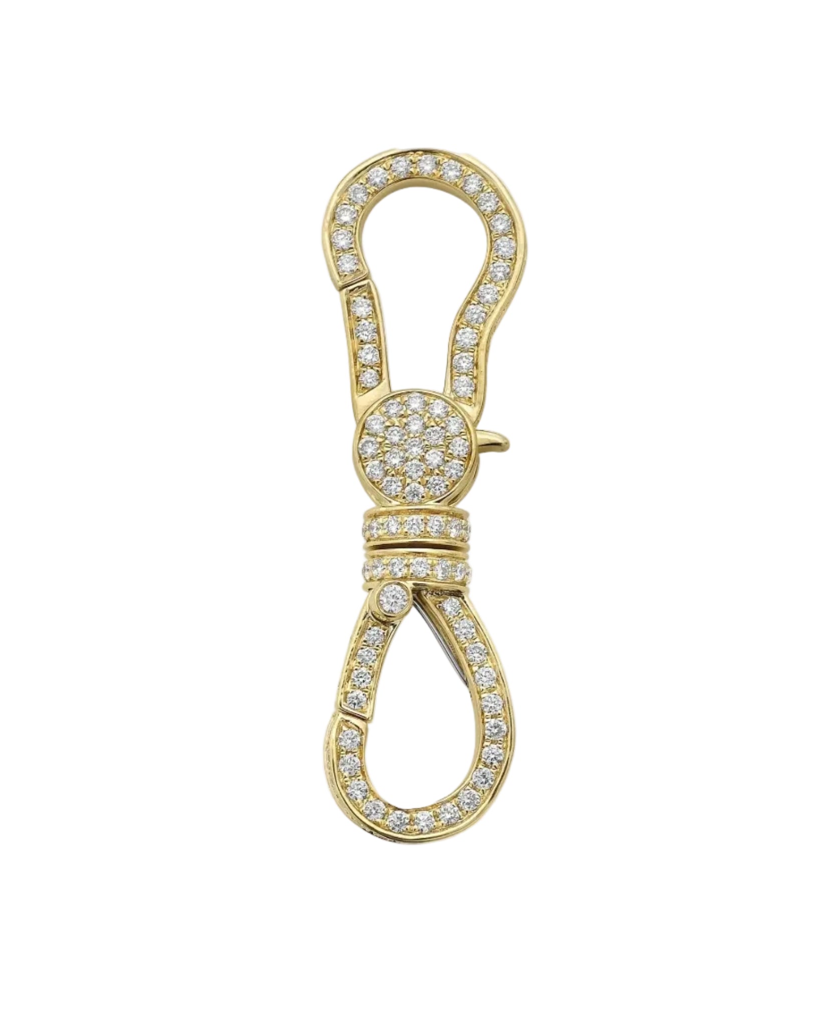 Gemstone Dog Clip Swivel Connector by Lionheart - At Present Jewelry