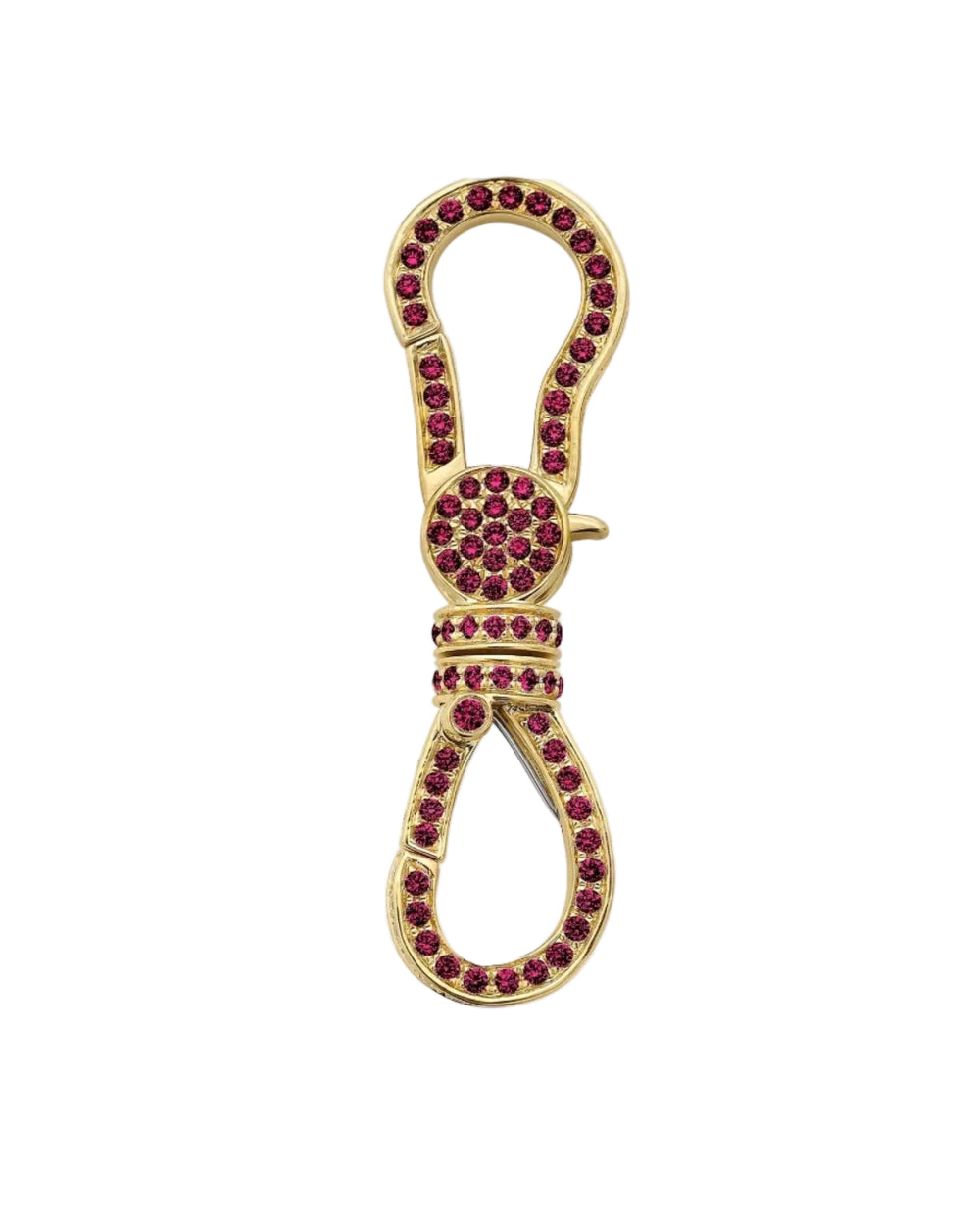 Gemstone Dog Clip Swivel Connector by Lionheart - At Present Jewelry