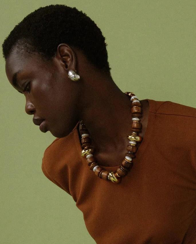 Mini Arp Earrings, Silver by Lizzie Fortunato - At Present Jewelry