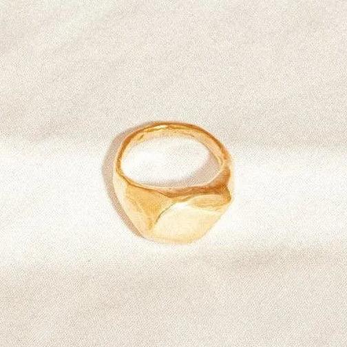 Dylan Gold Ring by Mandy Reid - At Present Jewelry