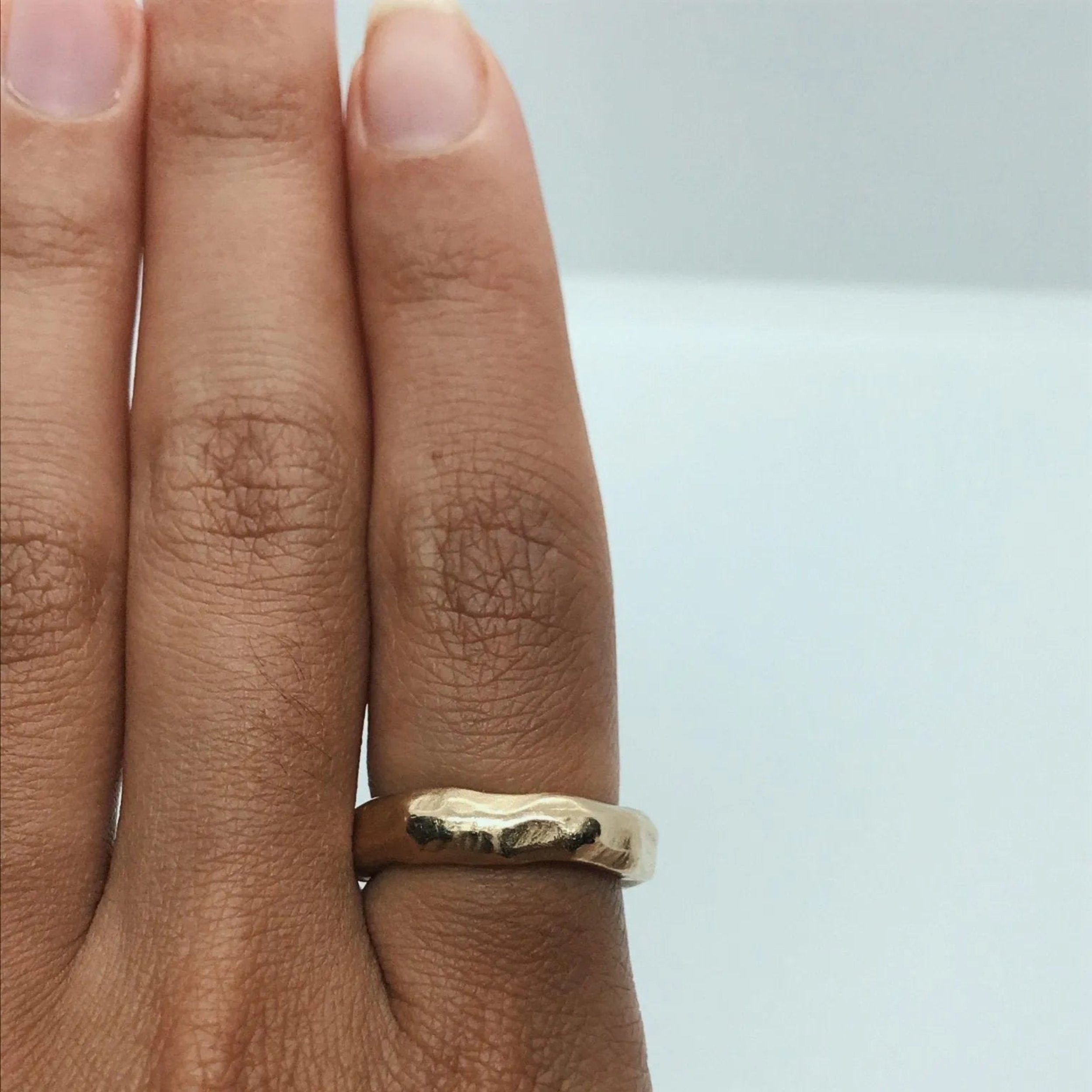 Enzo Gold Ring by Mandy Reid - At Present Jewelry