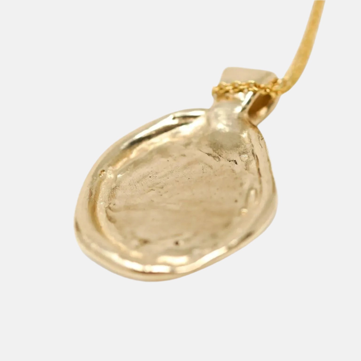 Fern Gold Necklace by Mandy Reid - At Present Jewelry