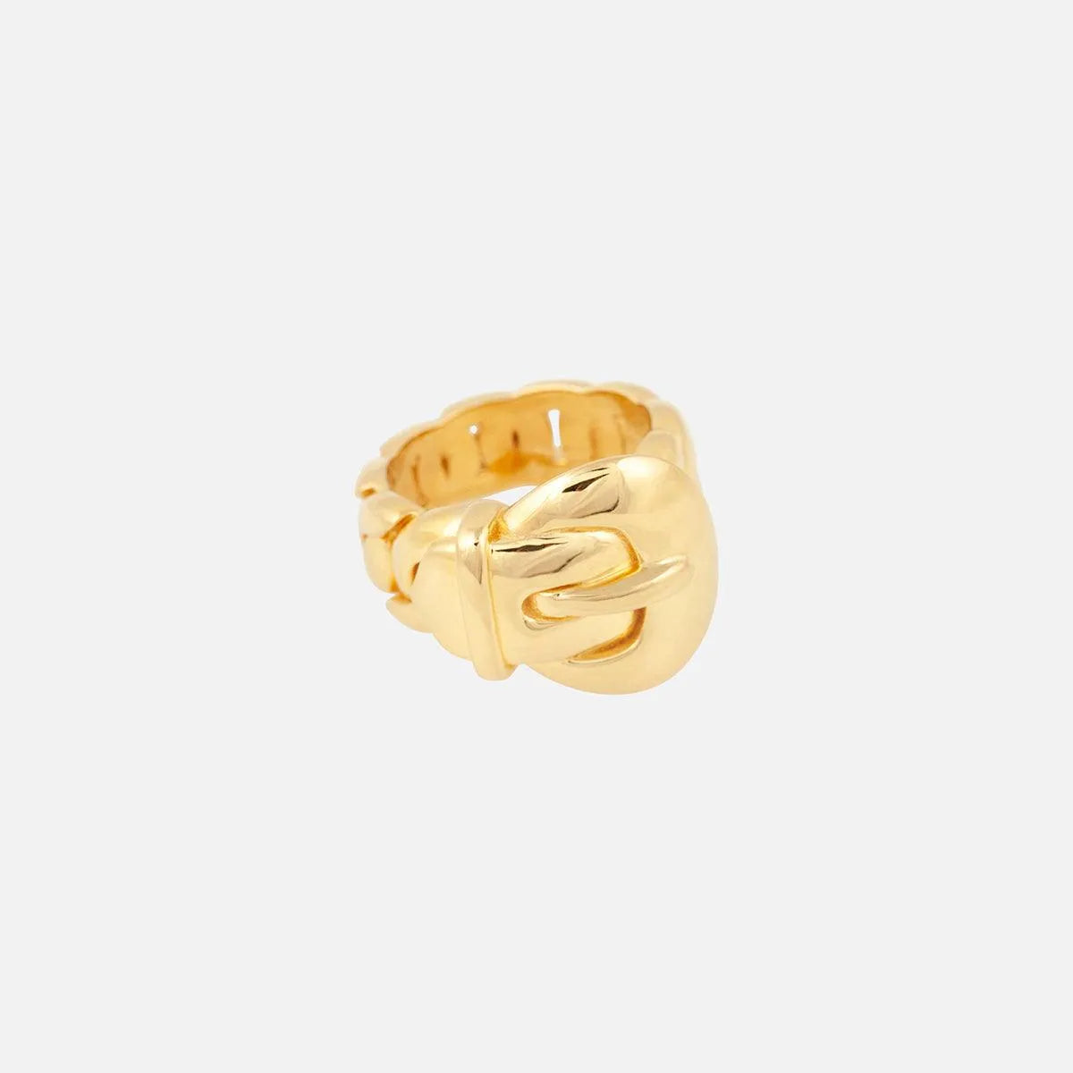 Boucle Moderne Ring by MM Druck - At Present Jewelry