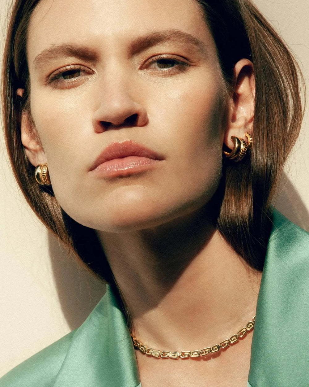 Olympia Hoop Earrings by MM Druck - At Present Jewelry