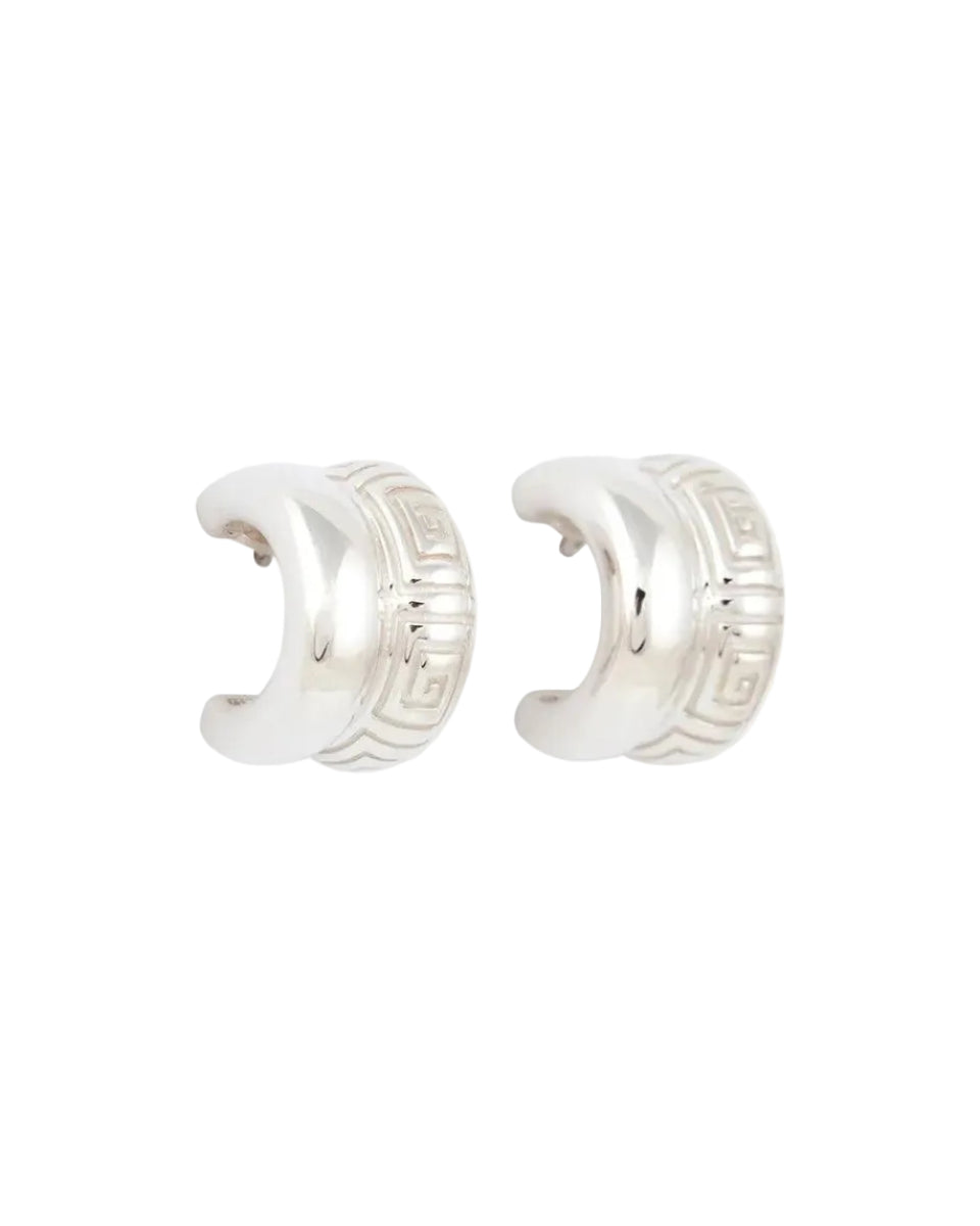 Olympia Hoop Earrings by MM Druck - At Present Jewelry