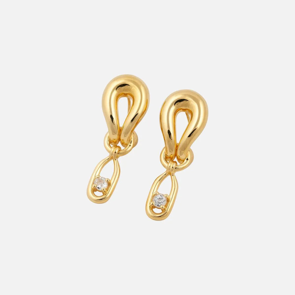 Palomino II Earrings by MM Druck - At Present Jewelry