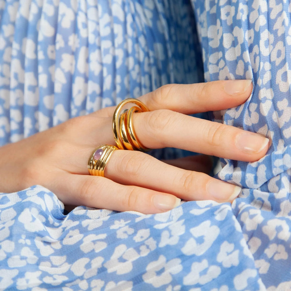 Peekaboo Pinky Ring by MM Druck - At Present Jewelry