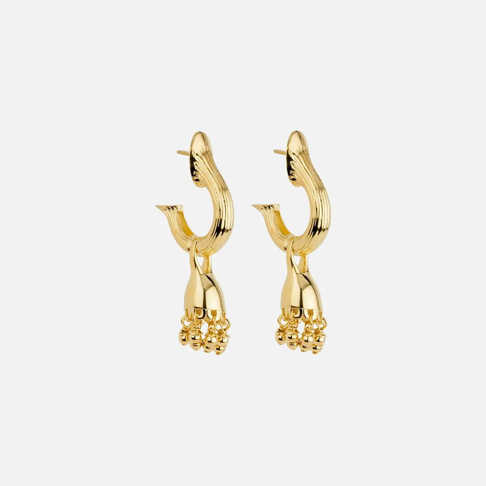 Riya Hoop Earrings by MM Druck - At Present Jewelry