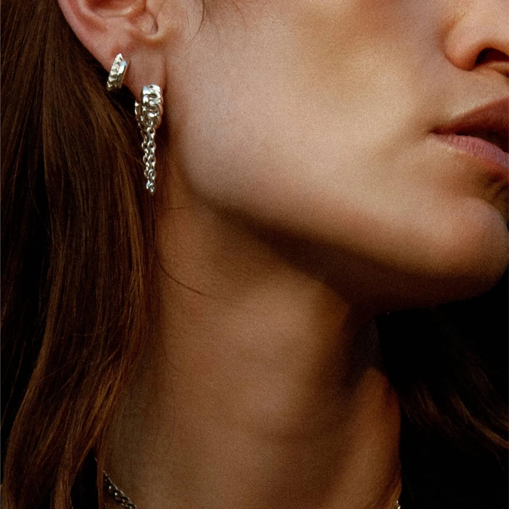 Vis A Vis Earrings by MM Druck - At Present Jewelry