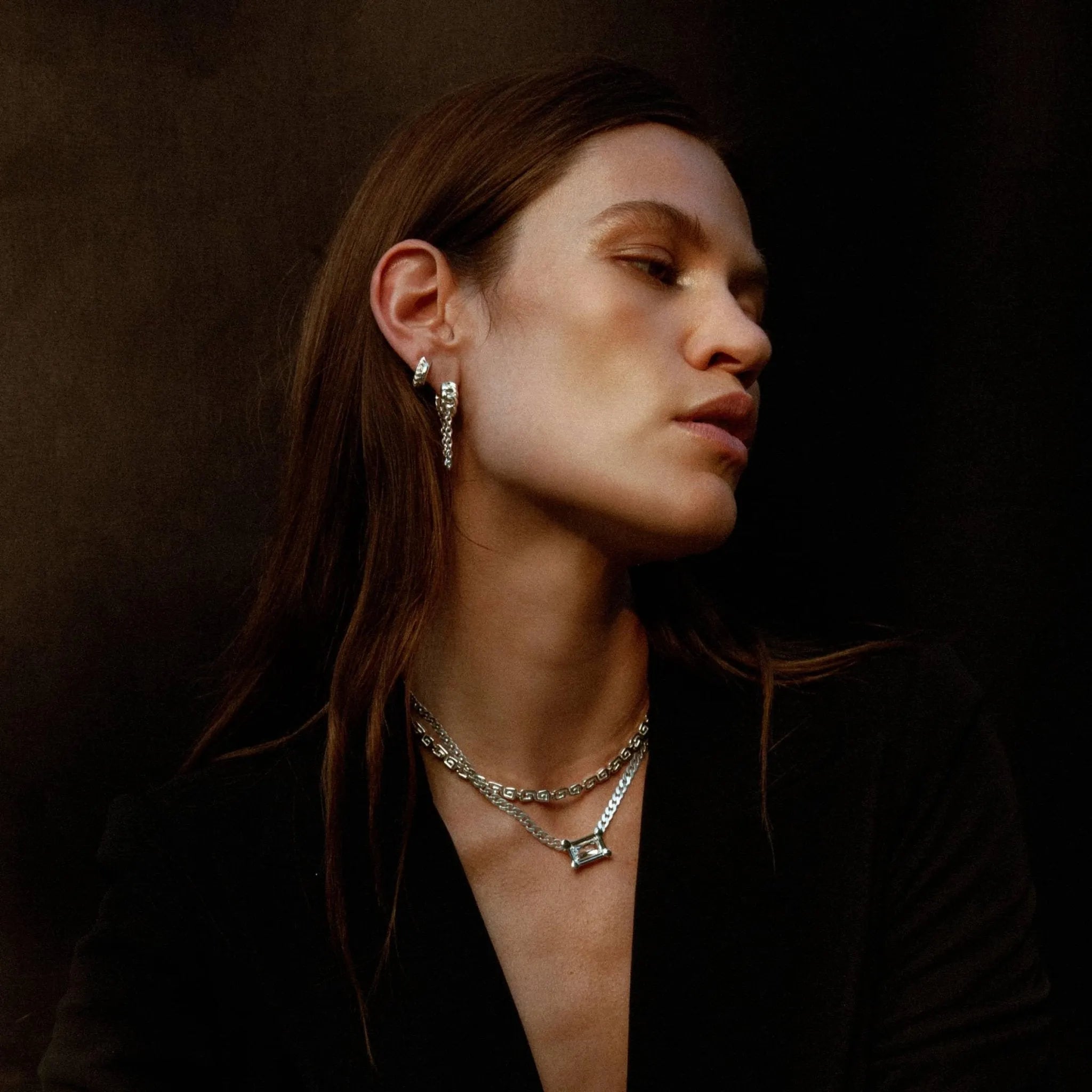 Vis A Vis Earrings by MM Druck - At Present Jewelry