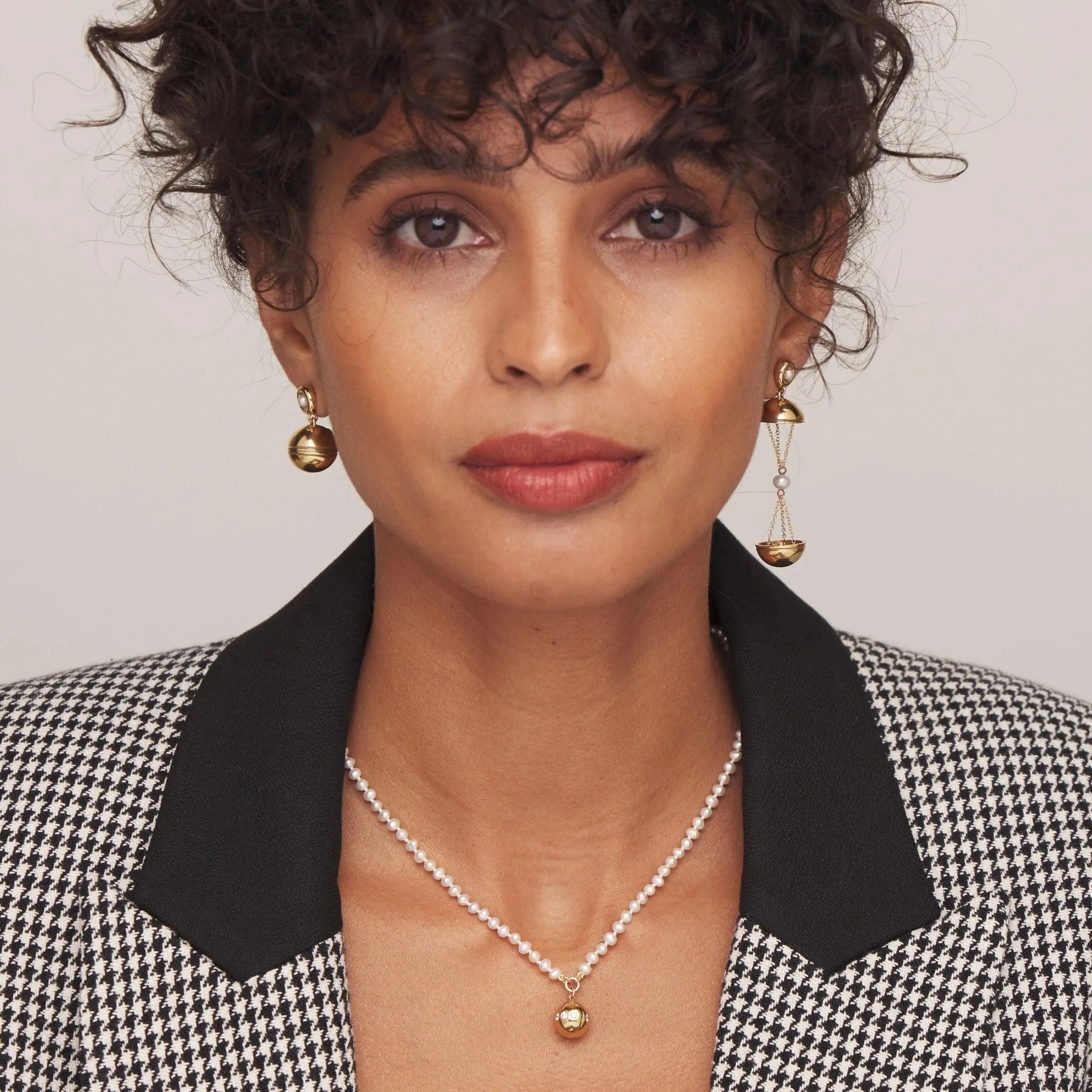 Bubble Hatch Earrings by Monbouquette - At Present Jewelry