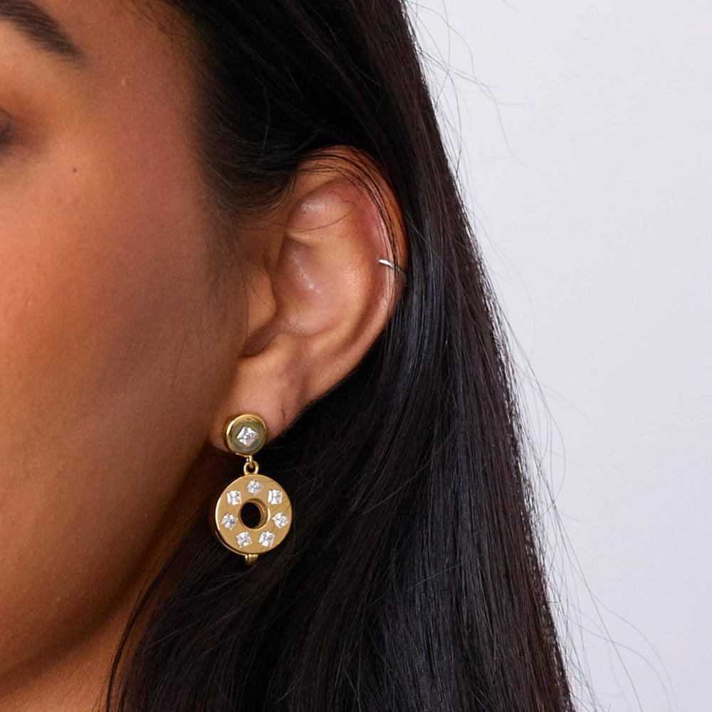 Ellsworth Snapback Earrings by Monbouquette - At Present Jewelry