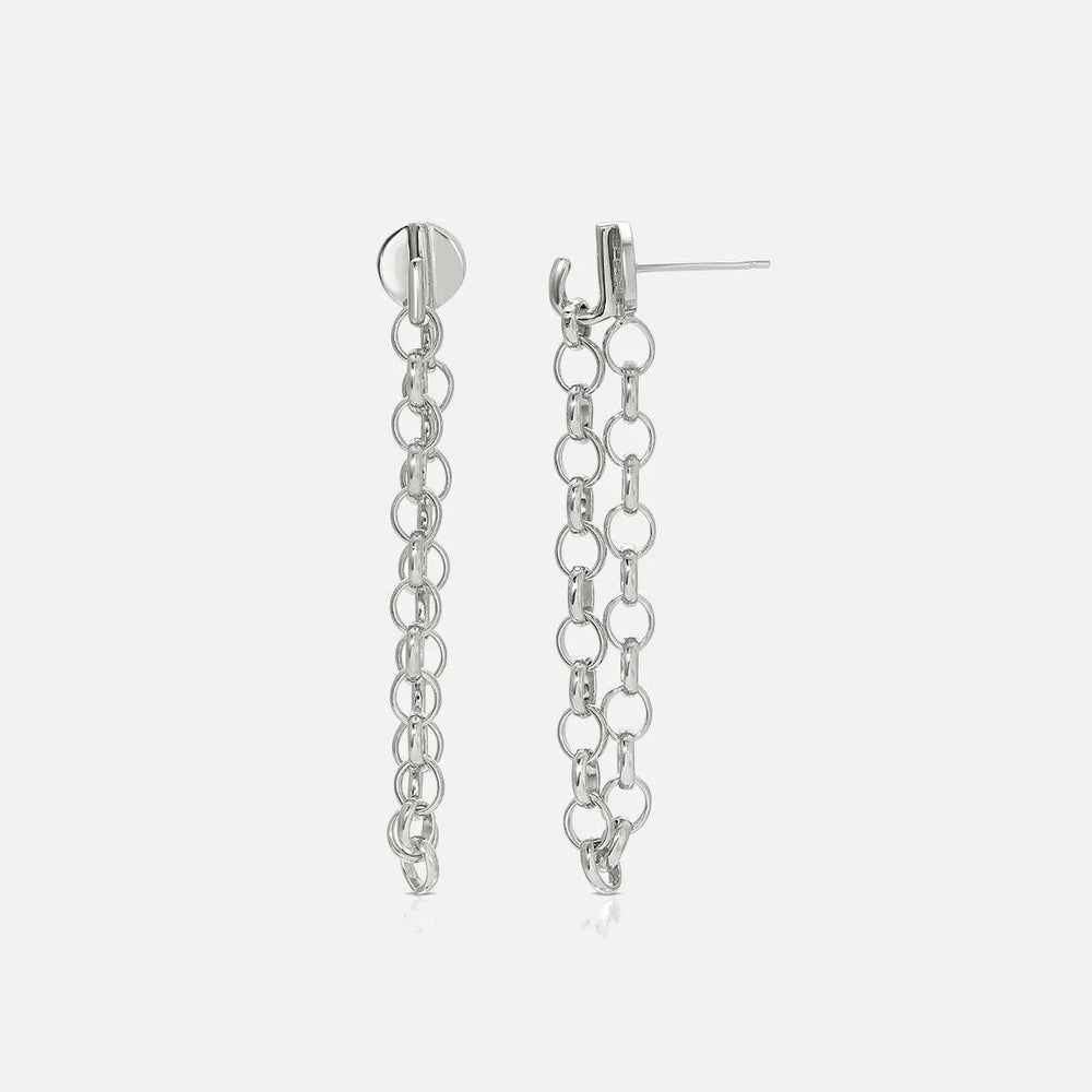 Hooked Stud Earrings by Monbouquette - At Present Jewelry