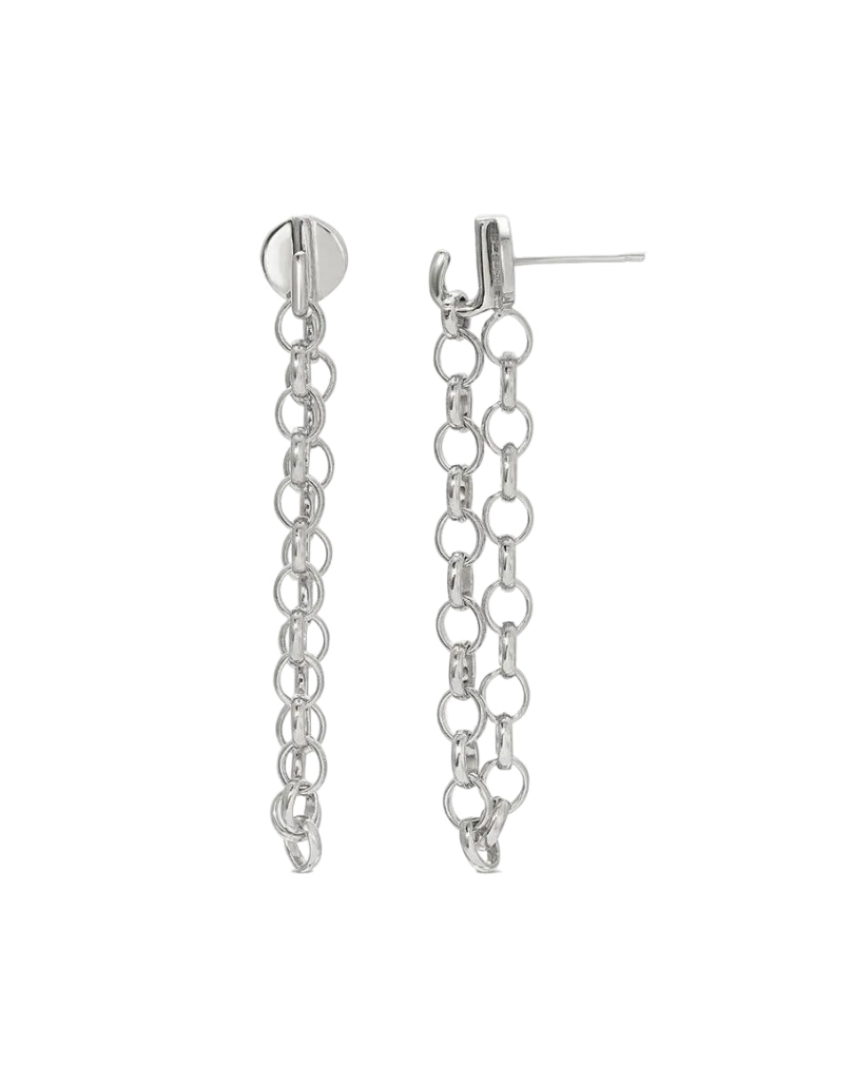 Hooked Stud Earrings by Monbouquette - At Present Jewelry