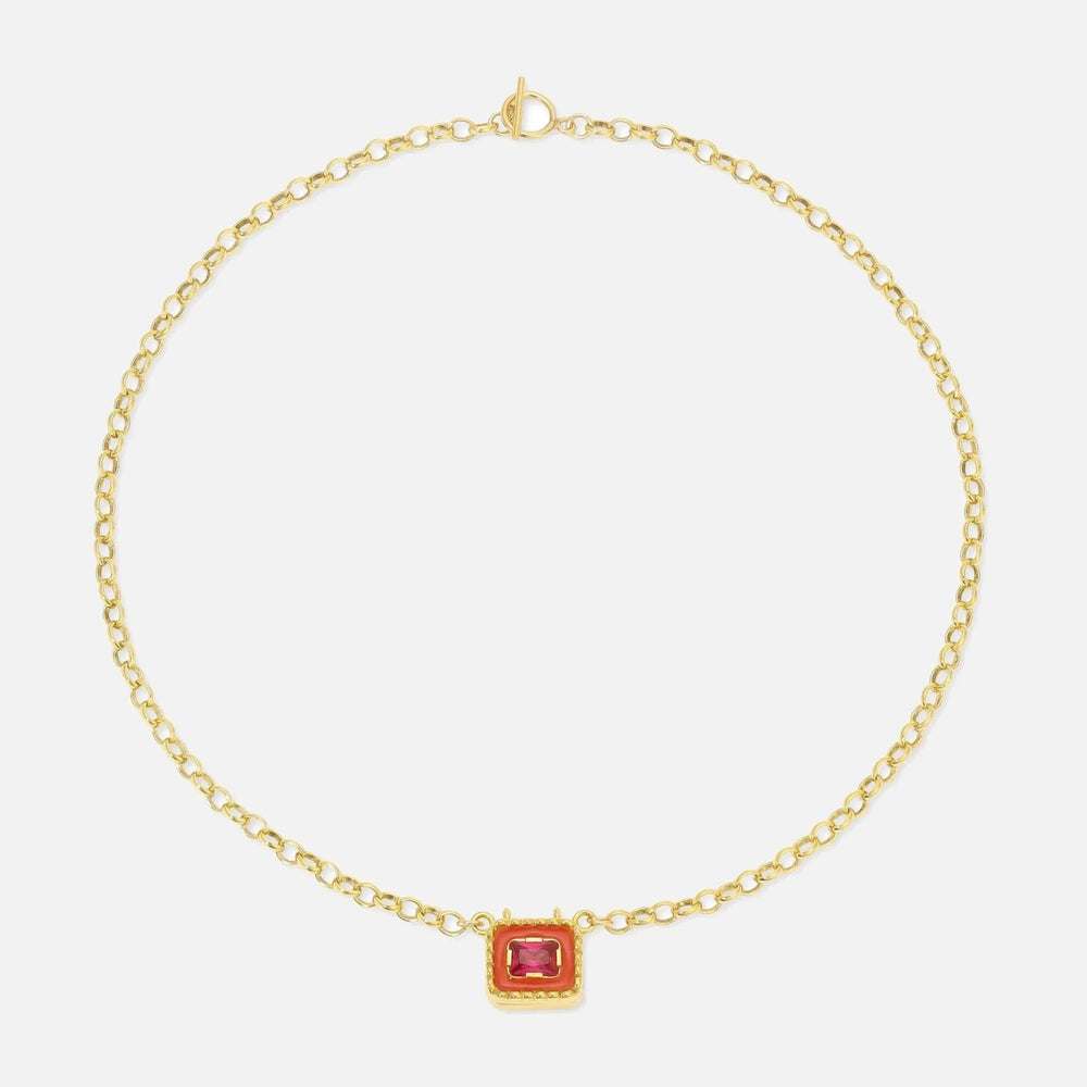 Love Note Locket Necklace by Monbouquette - At Present Jewelry