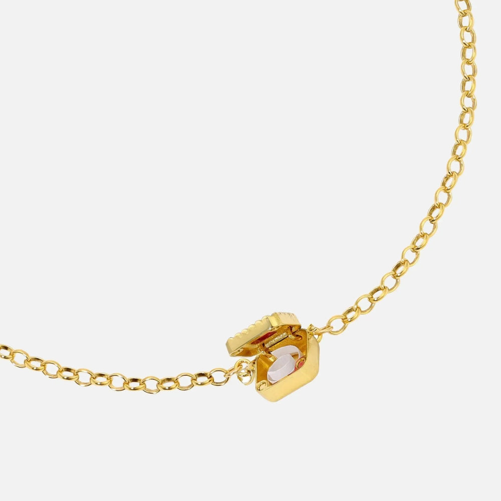 Love Note Locket Necklace by Monbouquette - At Present Jewelry